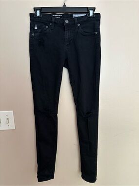 AG Adriano Goldschmied Black Skinny Jeans